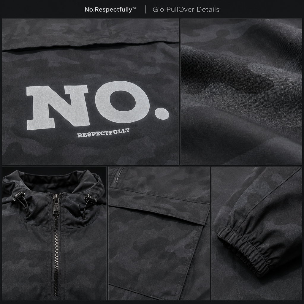 No.Respectfully™️ Glo Pullover